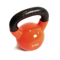 Venta al por mayor 4-32kg vinilo Kettlebell con base de goma